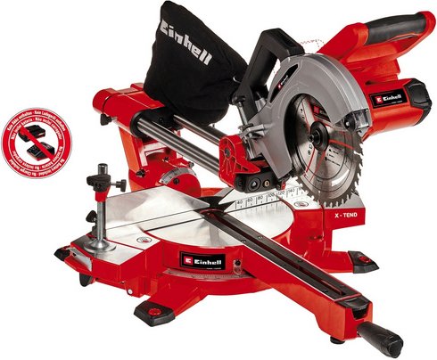 Thumbnail - EINHELL Akku-Kapp & Gehrungssäge »P-X-C«, Sägeblatt Durchmesser: 210 mm, 36V, ohne Akku - rot