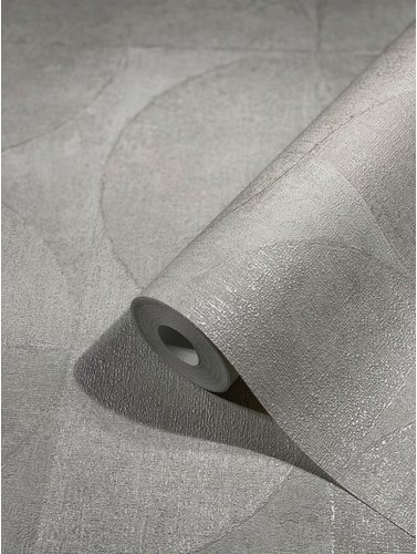 Thumbnail - marburg Vliestapete »Vintage Deluxe«, Halbkreis, Grafisch, pearldust - weiss