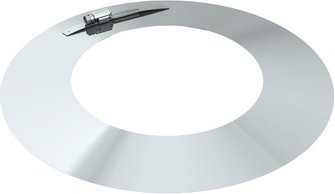 Tecnovis Wetterkragen »Zitec-Eco«, Ø150 mm - silberfarben