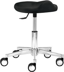 Mayer Sitzmöbel Multifunktionshocker »1291«, Breite: 52 cm, höhenverstellbar, Kunstleder, schwarz