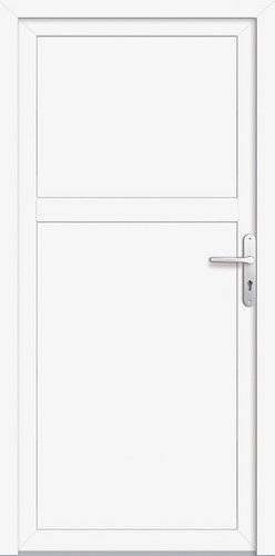 Meeth Nebeneingangstür »ProM 07«, weiß, nach Außen öffnend - weiss