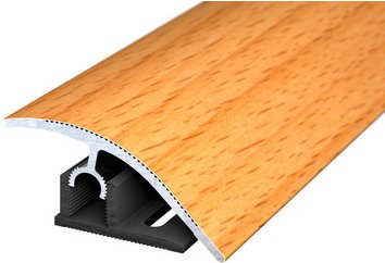 CARL PRINZ Anpassungsprofil »PROFI-TEC«, BxH: 47 x 15 mm, verdeckte Befestigung - braun