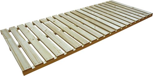 WEKA Fußboden für Gartenhäuser, Holz - beige