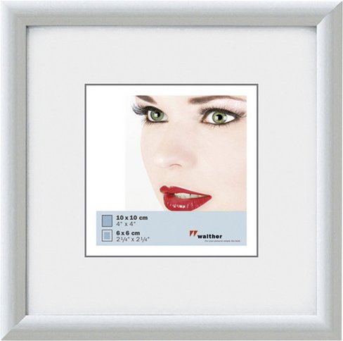 Thumbnail - Walther Design Bilderrahmen »GALERIA«, BxL: 31,1 x 31,1 cm, weiß, Kunststoff - weiss