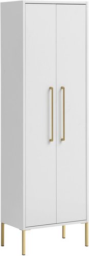 SCHILDMEYER Highboard »Sarah«, BxHxT: 46,2 x 154,7 x 30,1 cm - weiss