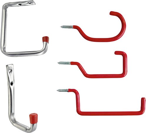 CONNEX Wandhaken, mit 1 Haken, Kunststoff verzinkt