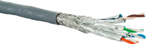 SCHWAIGER Netzwerkkabel, S/FTP-Cat6 25 m