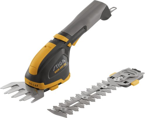 STIGA Akku-Grasschere »SGM«, inklusive Akku - gelb