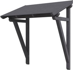 SKANHOLZ Vordach »Paderborn 2«, 242 x 156 cm (BxT), nordische Fichte, schiefergrau