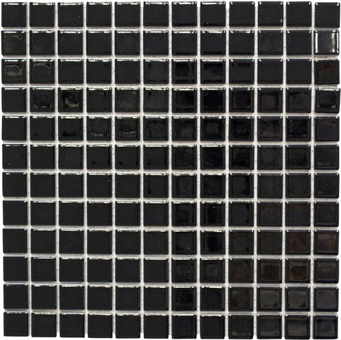 HuH Mosaik Mosaikfliese »Architecture«, BxL: 29,8 x 29,8 cm, Wandbelag/Bodenbelag - schwarz