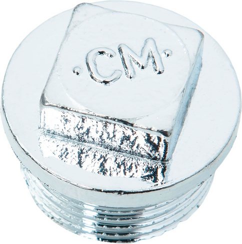 CORNAT Stopfen, Messing, silberfarben