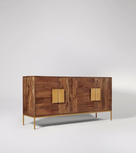 GARDEN PLEASURE Sideboard »BALARRY«, braun, Mangoholz