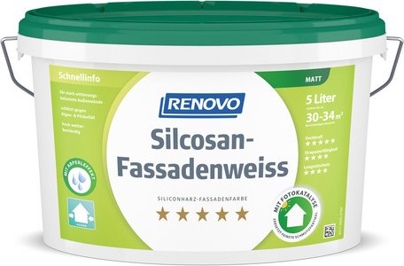RENOVO Fassadenfarben - weiss