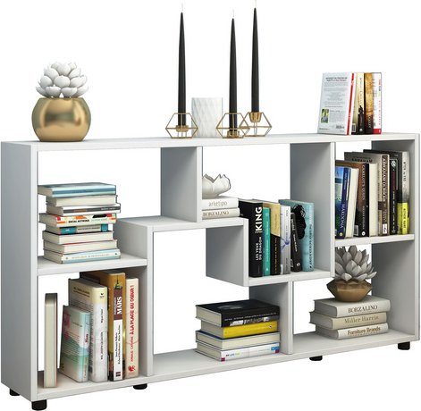 VCM Sideboard »Pintal«, BxH: 20 x 62 cm, Holzwerkstoff - weiss