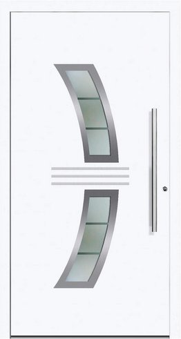 KNOCK Aluminium-Haustür »SYDNEY«, weiß - weiss