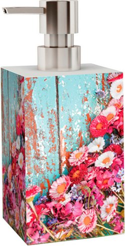 Sanilo Seifenspender »Spring«, 165 mm - 70 mm, Pink, Rechteckig - rosa