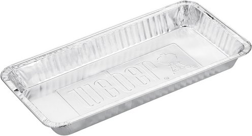 Thumbnail - WEBER Tropfschale, Aluminium, BxH: 22,1 x 5 cm - silberfarben