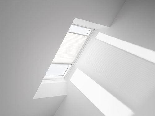 Thumbnail - VELUX Plissee, FHL PK10 1016S, 94x160 cm - weiss