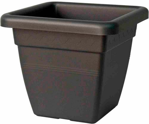 Thumbnail - EURO3PLAST Pflanzgefäß »Krea«, Kunststoff, witterungsbeständig - grau