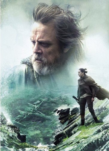 KOMAR Papiertapete »STAR WARS The Last Jedi«, Breite 184 cm - bunt