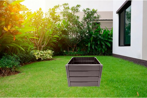 Thumbnail - KHW Hochbeet, BxH: 85 x 61 cm, Polypropylen (PP) - grau