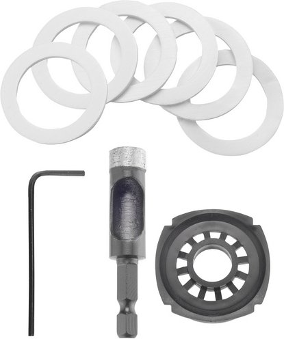 CONNEX Diamantbohrer, Sechskant, Schaft-Ø: 6,35 mm, schwarz