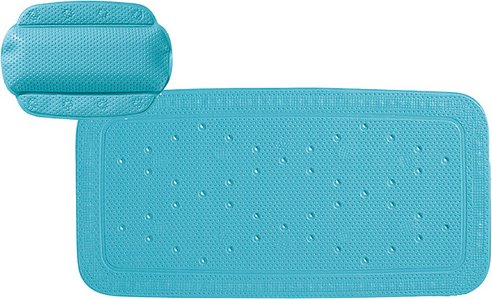 KLEINE WOLKE Wanneneinlage »Calypso«, rechteckig - blau