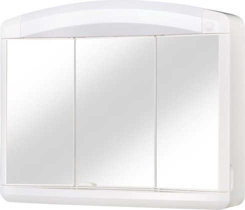 JOKEY Spiegelschrank »Max«, 3-türig, BxH: 65 x 54 cm - weiss