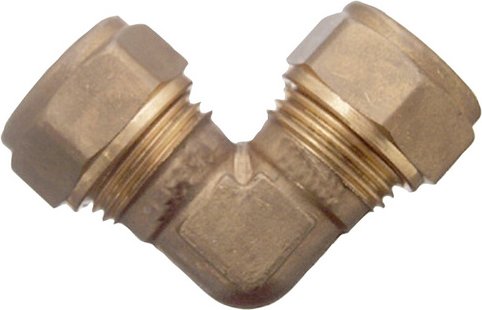 WELLWATER Winkelverschraubung, Messing - goldfarben