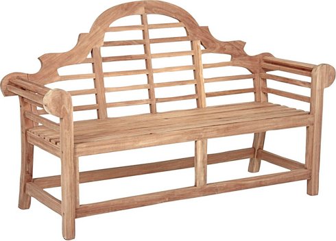 GARDEN PLEASURE Gartenbank »Picadilli«, Teakholz, BxHxT: 166 x 104 x 63 cm - braun