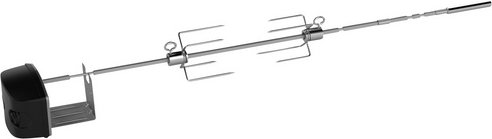 WEBER Drehspieß, Edelstahl - silberfarben