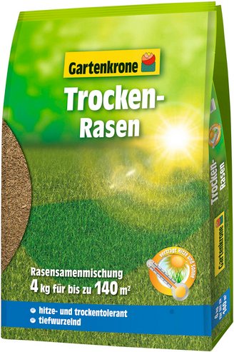 Gartenkrone Rasensamen »Gartenkrone Trockenrasen« - gruen