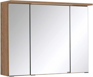 HELD MÖBEL 3D-Spiegelschrank »Bologna«, BxHxT: 80 x 66 x 20 cm - bunt