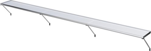 KGT Regal für Gewächshäuser »Rose III«, BxHxt: 323 x 5 x 26 cm, Aluminium - weiss