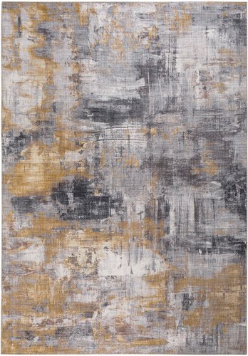 Thumbnail - LUXORLIVING Teppich »Prima«, BxL: 120 x 170 cm, grau - gelb