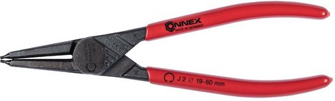 CONNEX Sicherungsringzange, Länge: 18 cm, Kunststoff/Chrom-Vanadium-Stahl - bunt