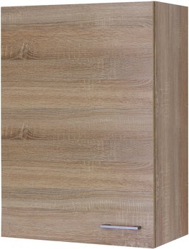 Flex-Well Hängeschrank »Samoa«, Sonoma Eiche, weiß/braun, melaminbeschichtete Spanplatte - weiss