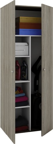 VCM Schrank »Vandol II«, BxHxL: 39 x 178 x 70 cm, Holzwerkstoff - braun