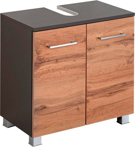 HELD MÖBEL Waschbeckenunterschrank »Paris«, BxHxT: 60 x 54 x 35 cm - bunt