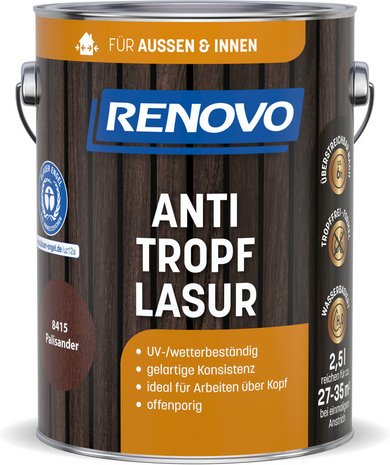 RENOVO Lasur »8415«, 2,5 L, palisander - braun