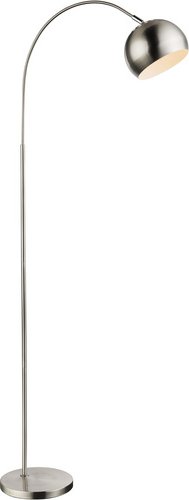 Thumbnail - GLOBO LIGHTING Stehleuchte »BENNO«, Höhe: 150 cm, 60 W, Metall glänzend, verchromt - silberfarben