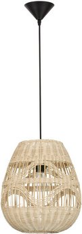 NOVA LUCE Pendelleuchte »Marlo «, LED, 1-flammig, beige