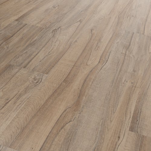 RENOVO Vinylboden »RIGID 4.8/0.2«, BxLxS: 184 x 1220 x 4,8 mm, Eiche - beige