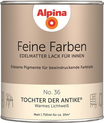 Thumbnail - ALPINA Buntlack »Feine Farben«, 0,75 l, lichtweiß - beige