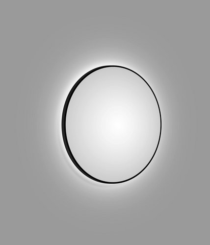 Thumbnail - TALOS Dekospiegel, rund, Ø: 100 cm - schwarz