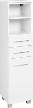 HELD MÖBEL Midischrank »Portofino«, BxHxT: 30 x 117 x 35 cm - weiss
