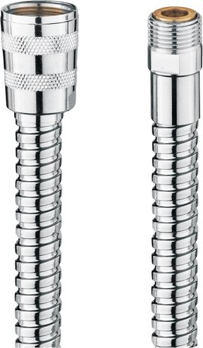 CORNAT Brauseschlauch, silberfarben