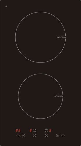 PKM Kochfeld »IF2 G«, schwarz, BxHxT: 29 x 6,2 x 52 cm