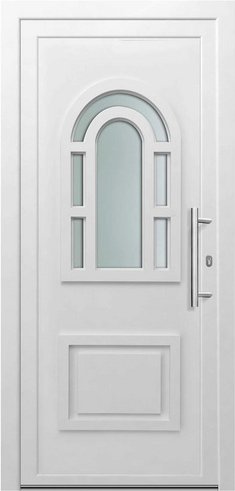 KNOCK Kunststoff-Haustür »ZEUS«, weiß - weiss