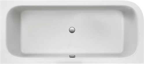 OTTOFOND Badewanne »Spirit«, BxHxL: 80 x 46,5 x 180 cm, oval - weiss